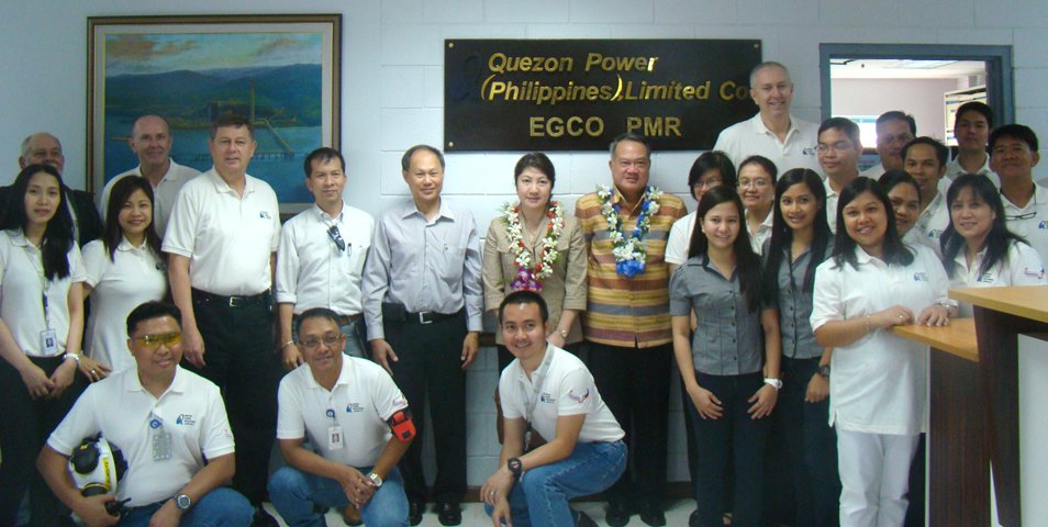 Ambassador visited Quezon Power Plant