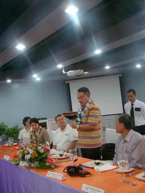 Ambassador visited Quezon Power Plant